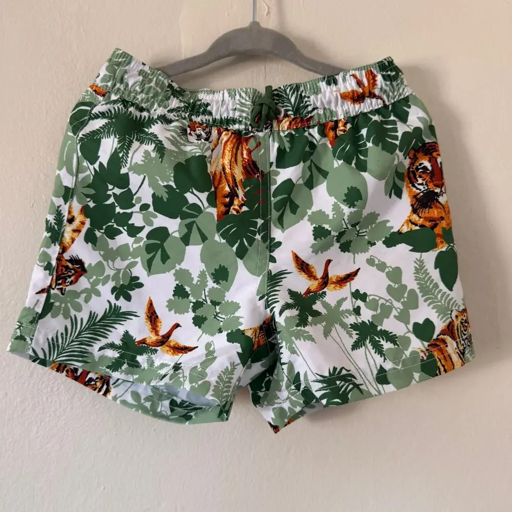 Janie and Jack boys tiger Swim shorts